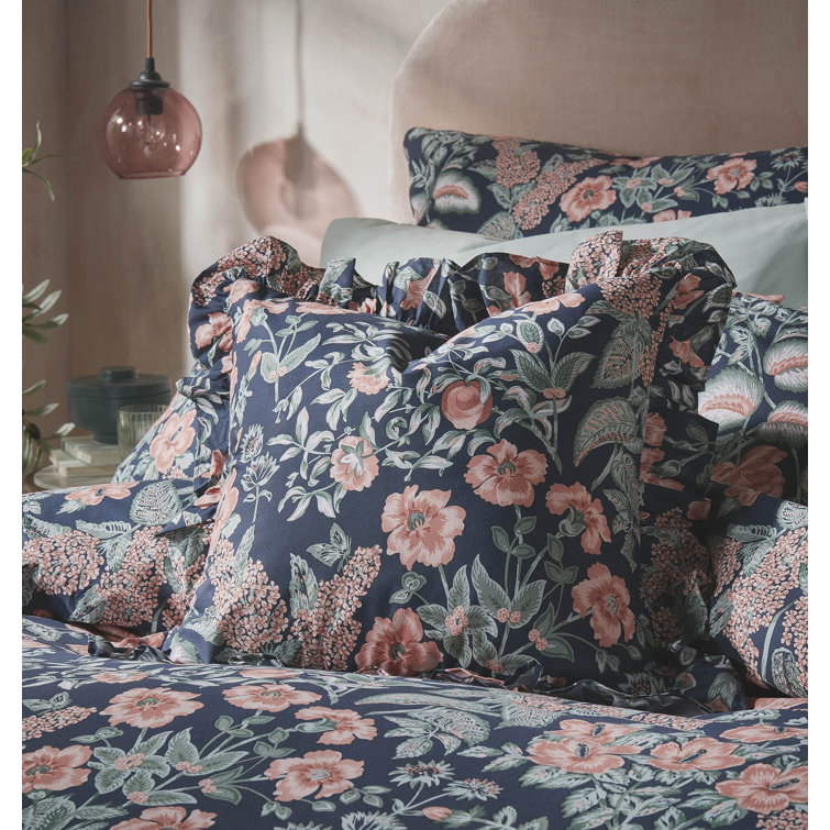 Amanda Holden Cotswold Floral 180 TC Duvet Cover Set Wayfair.co.uk